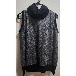 RBX Womens Cold Shoulder Cowl Neck Long Sleeve Sweater Top Medium
